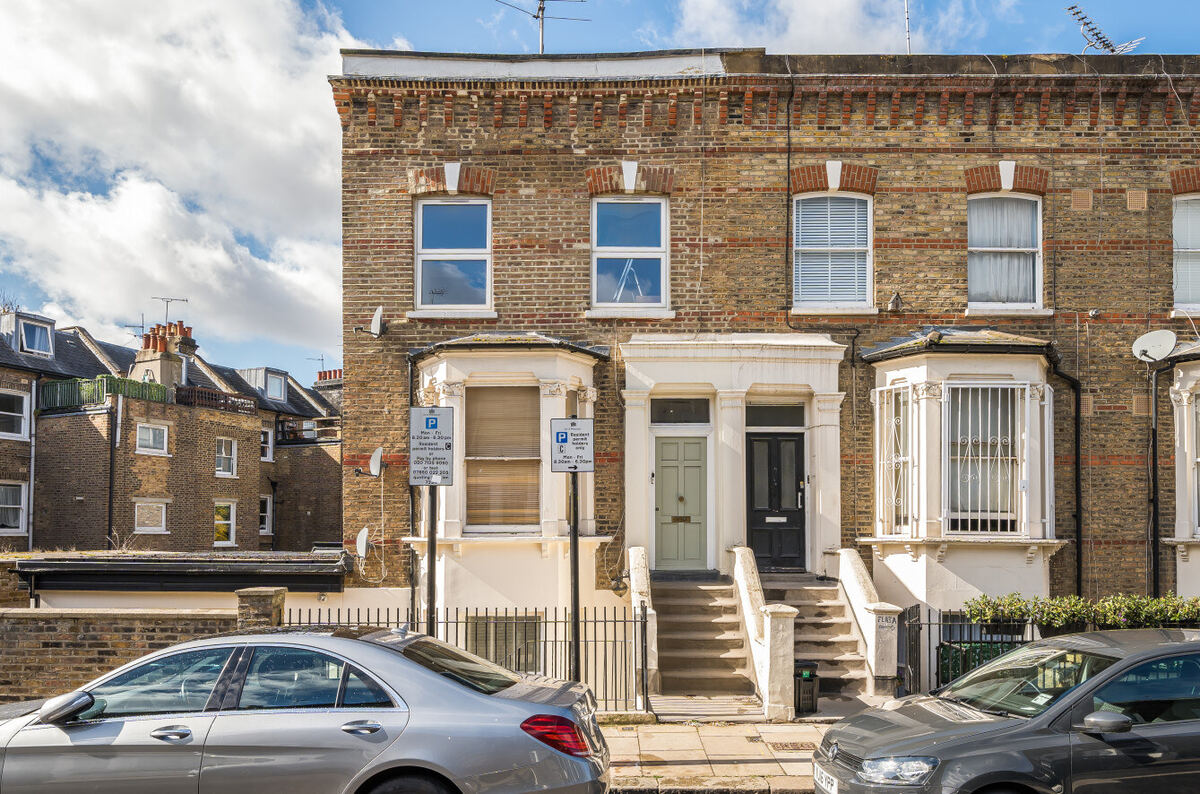 Maida Vale, London - finished exterior after full refurbishment and side extension