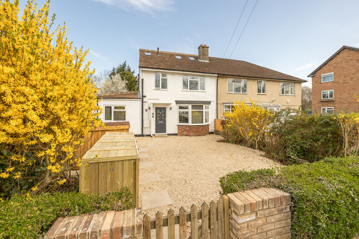 Marston, Oxford - finished exterior after full renovation and extension